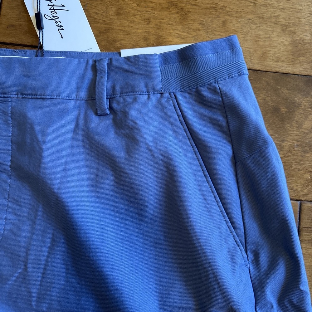 Walter Hagen Clubhouse Womens Skort Sz 12 Classic Khaki Stretch UPF 50+ Blue - Picture 3 of 9